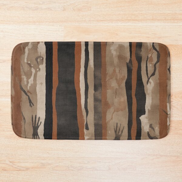Item preview, a close up of a rug with a pattern on it designed and sold by Enga6.