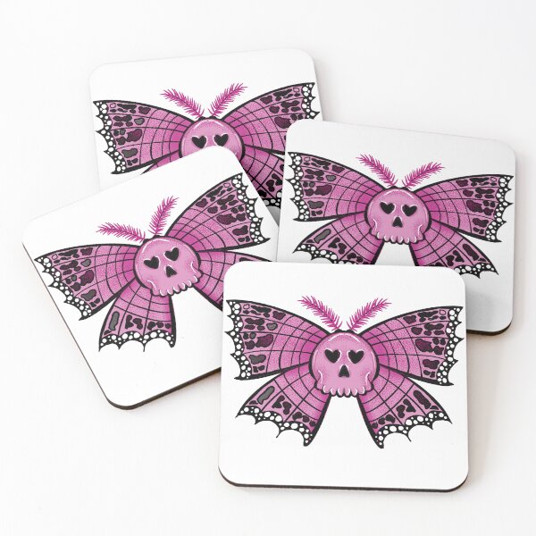 Item preview, Magenta skull butterfly designed and sold by DawnLawty67.