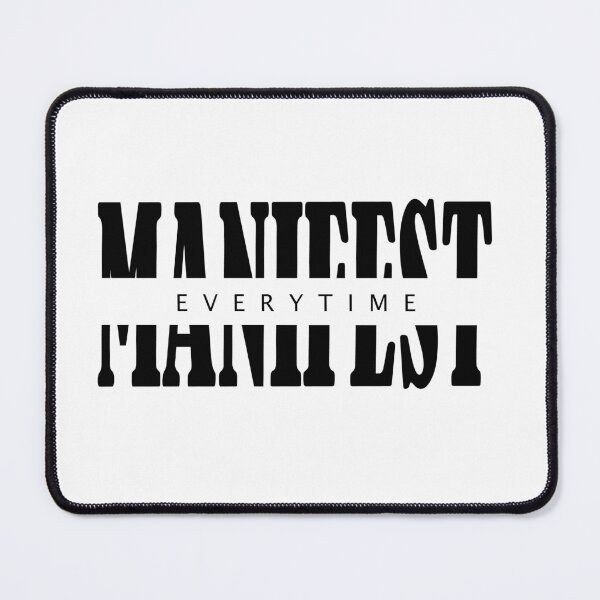 Item preview, Manifest everytime typography t-shirt designed and sold by ArtfulGallery1.