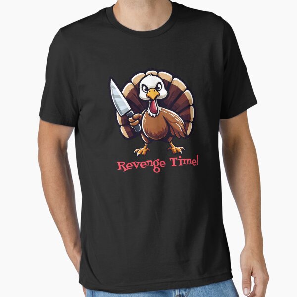Item preview, Turkey Revenge Time! designed and sold by ElCrocodel.