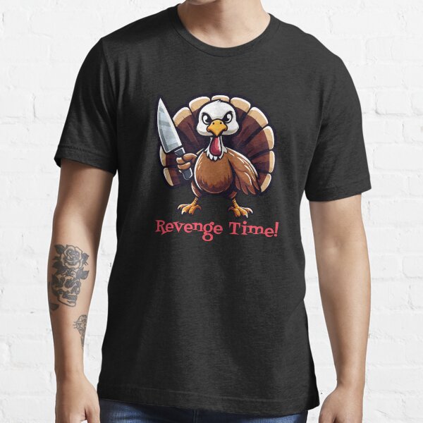 Item preview, Turkey Revenge Time! designed and sold by ElCrocodel.