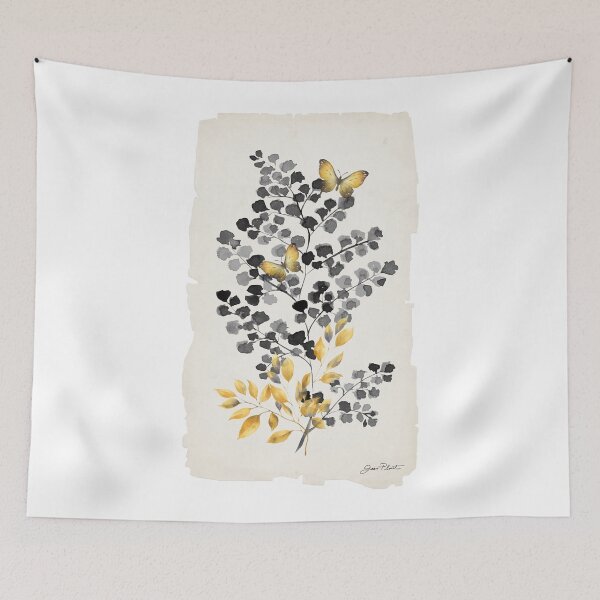 Item preview, Gold And Black Botanicals A designed and sold by Jean Plout.
