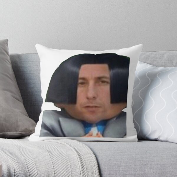 Gru Meme Face Throw Pillow Couch pillows Plaid sofa