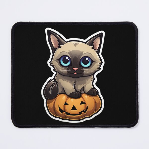 Item preview, Cute Siamese Cat Lover Funny Halloween Siamese Cat designed and sold by Superhero Gear.