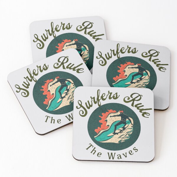 Item preview, surf wall art poster t-shirt, surfer bracelet beach blanket tshirt, gift beach candles coverup tee, gift for ornaments, picture svg top, gift for surfboard decor designed and sold by QTR Designs.