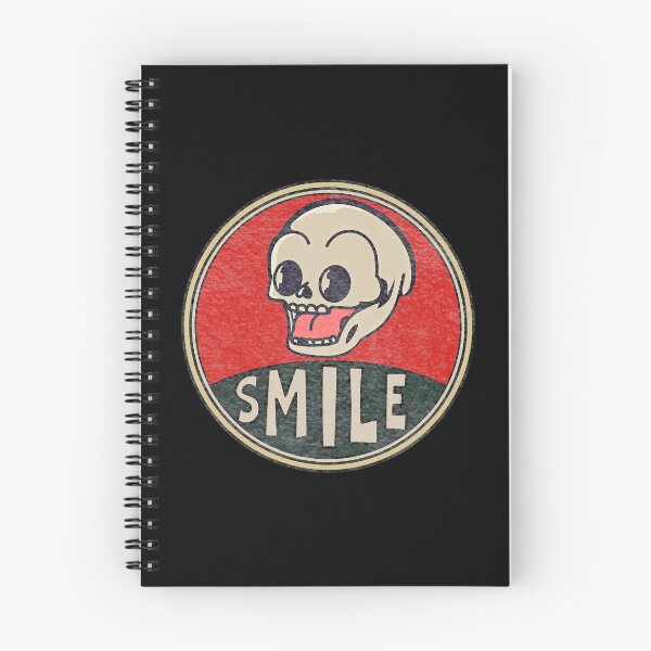 Item preview, Vintage Smiling Skull Distressed Look designed and sold by mrtraz.