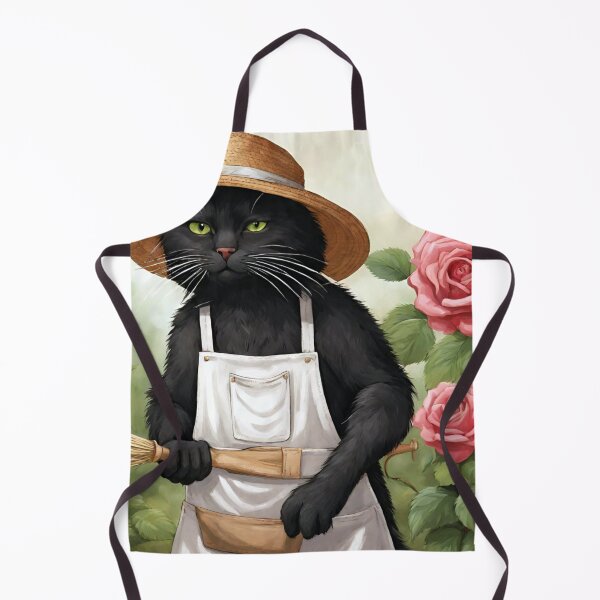 Item preview, Black garden tomcat designed and sold by Gourmetkater.