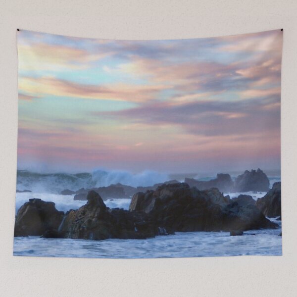 Item preview, A Wavy Sunset designed and sold by Polly Peacock.