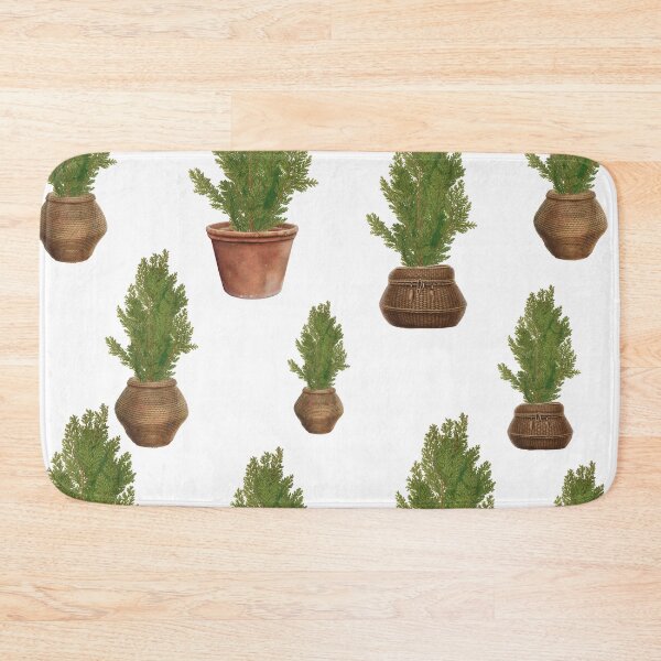 Item preview, Modern Rustic Watercolor Christmas Tree Holiday  designed and sold by idovedesign.