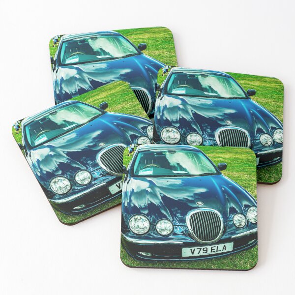 Item preview, Front of a blue Jaguar S Type, 1986 designed and sold by Graham Cornall.