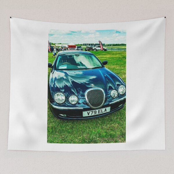 Item preview, Front of a blue Jaguar S Type, 1986 designed and sold by Graham Cornall.