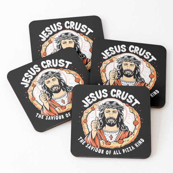 Item preview, Jesus Crust- Saviour of all pizza kind designed and sold by ArtoCharlie.