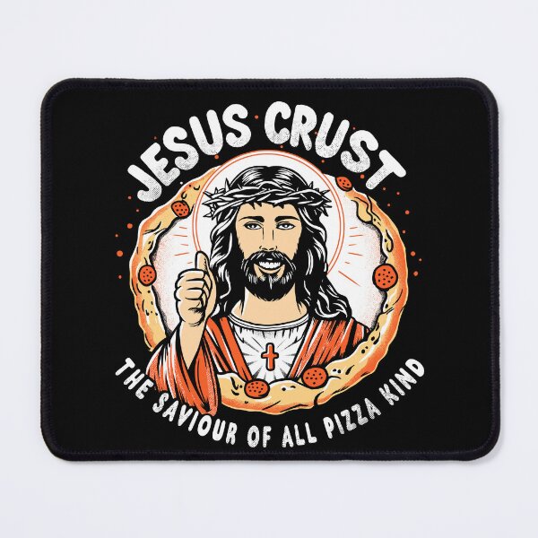 Item preview, Jesus Crust- Saviour of all pizza kind designed and sold by ArtoCharlie.