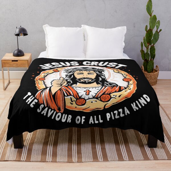 Item preview, Jesus Crust- Saviour of all pizza kind designed and sold by ArtoCharlie.