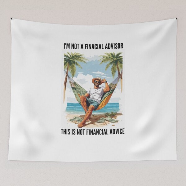 Item preview, I'm a Beach Bum - Not Your Financial Advisor. designed and sold by Thinglish Lifestyle.