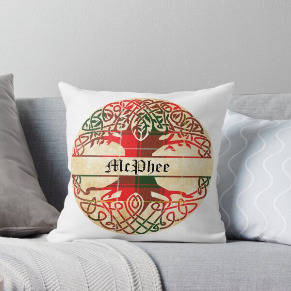 Item preview, McPhee Tree of Life Clan Scottish Surname tartan designed and sold by BagTown Clans.