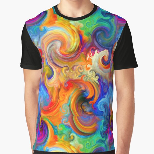 Mexican Ocean Wave Graphic T-Shirt