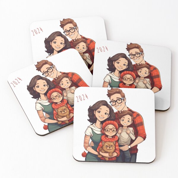 Item preview, Christmas Surprise " My Magnificent Family and Our Little Cat " Gift designed and sold by WeekendSurprise.
