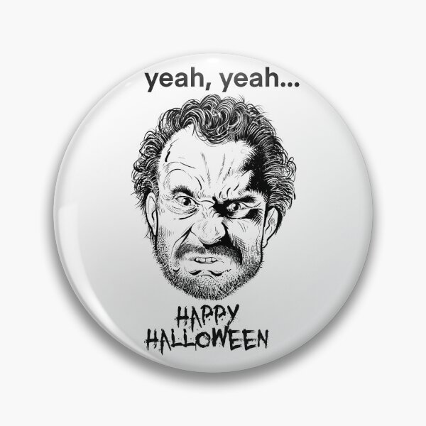 Item preview, happy halloween angry face designed and sold by SalmonCreations.