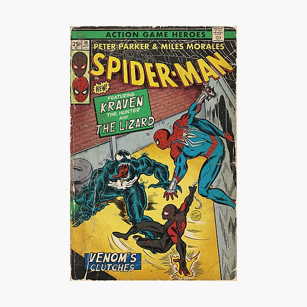 Item preview, "Venom's Clutches" Comic book cover Fan Art designed and sold by MarkScicluna.