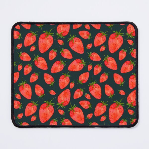 Item preview, strawberry seamless pattern designed and sold by DdemocrazydizZ.