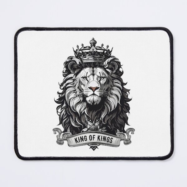 Item preview, King of Kings - Majestic Monarch Lion designed and sold by relso.
