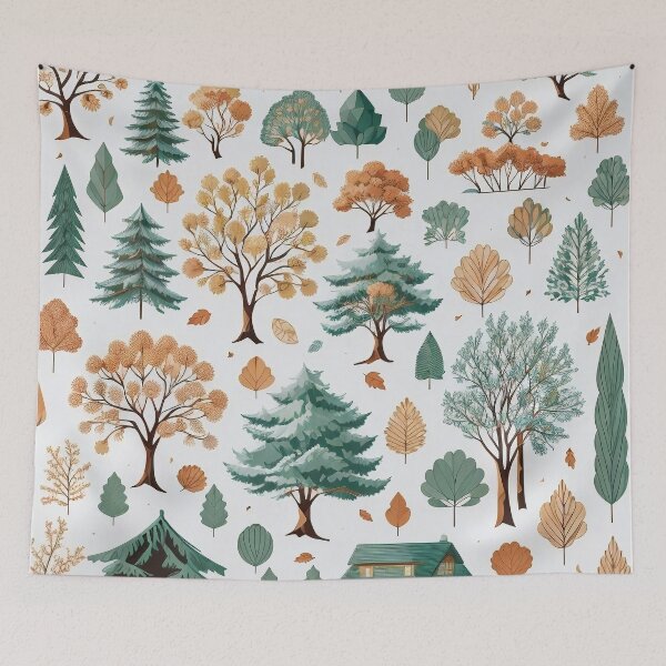 Item preview, patrón de árbol designed and sold by Virtualart1.