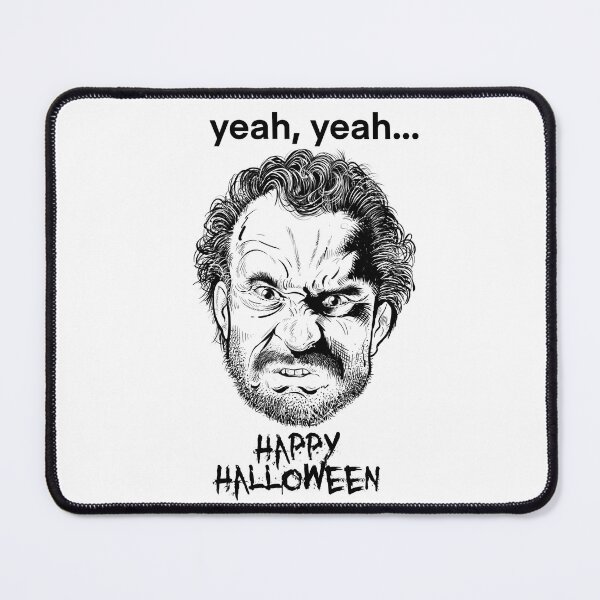 Item preview, happy halloween angry face designed and sold by SalmonCreations.