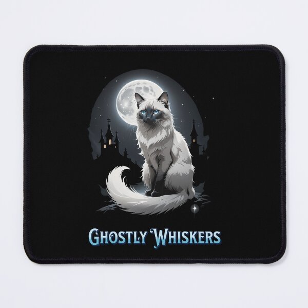 Item preview, Ghostly Whiskers! Halloween Design, Ragdoll designed and sold by RuyaFab.
