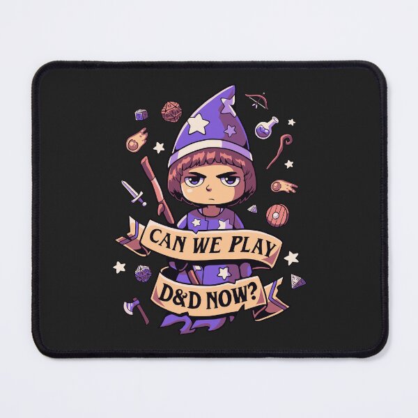 Item preview, Can we play DnD now? Will Byers Stranger Things // 80s, Roleplaying, Dungeon Master designed and sold by Geekydog.