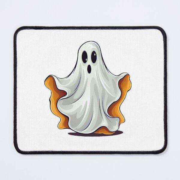 Item preview, White Ghost With Sheet And Eye Holes designed and sold by Treasure Kat.