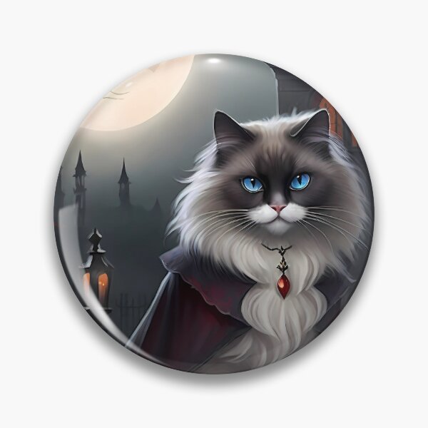 Item preview, Count Ragdoll Vampire: Lord of the Night designed and sold by purrfect pattern.