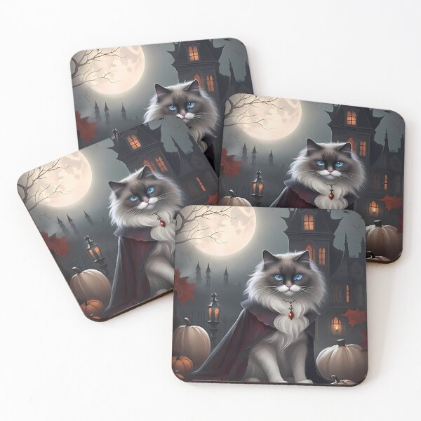 Item preview, Count Ragdoll Vampire: Lord of the Night designed and sold by purrfect pattern.
