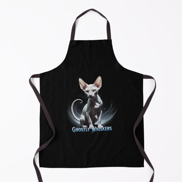 Item preview, Ghostly Whiskers! Halloween Design, Sphynx designed and sold by RuyaFab.
