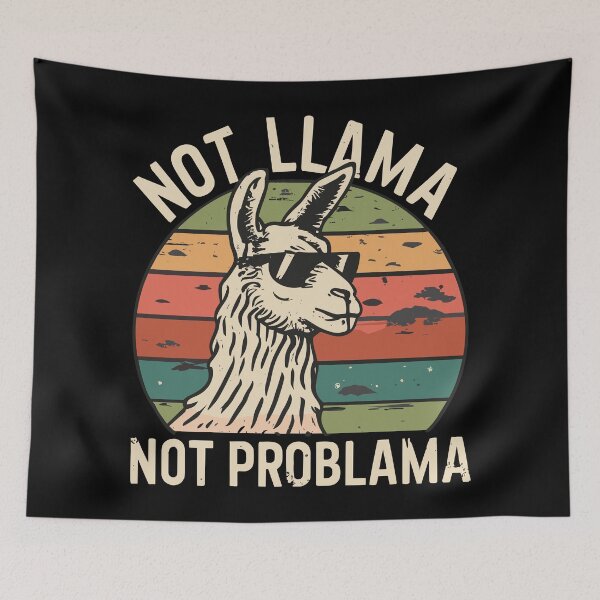 Item preview, Not Llama, Not probllama designed and sold by Niktarka.