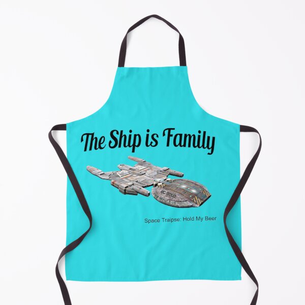 Item preview, ST: HMB "The Ship is Family" in color designed and sold by LaserCowPress.