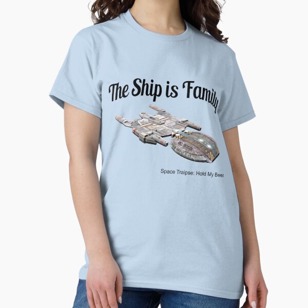 ST: HMB "The Ship is Family" in color Classic T-Shirt
