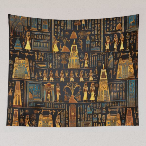 Item preview, Pharaoh's Chambers Pattern #3 designed and sold by Bring Back Culture.