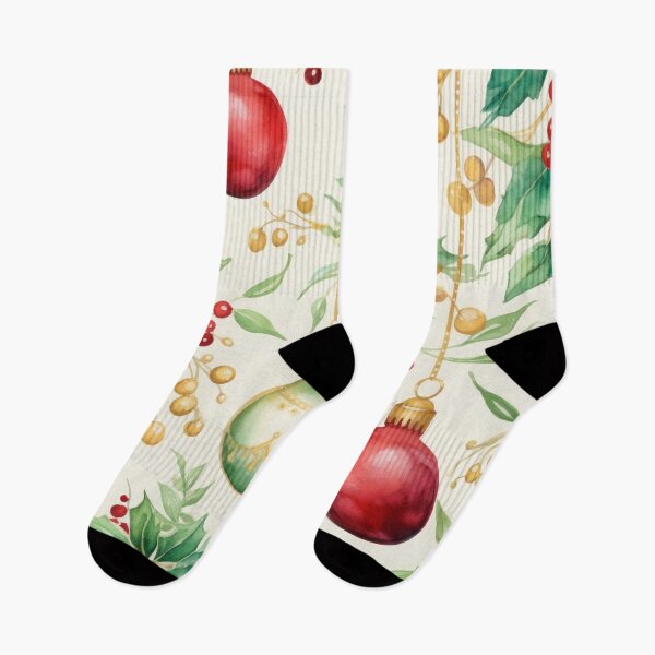 Item preview, Ornaments, Holly, and Mistletoe designed and sold by Zoomie-s.