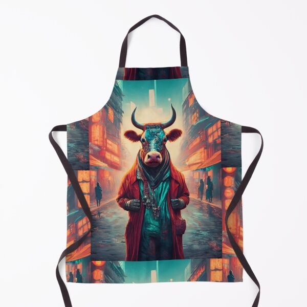 Item preview, Bull in the city designed and sold by MoodExtra.