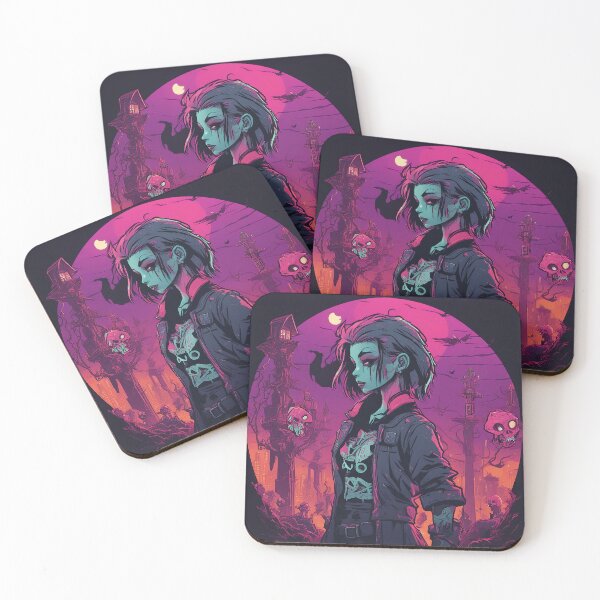 Item preview, Glowing Ghouls: Halloween's Neon Spectacle of Scares designed and sold by The-Library.