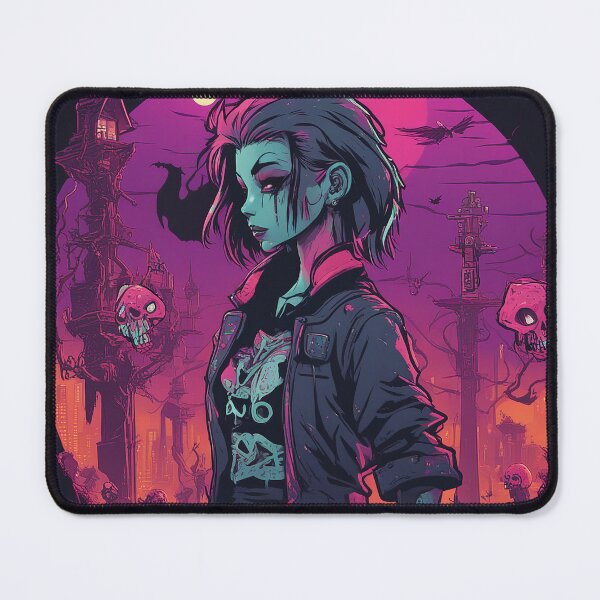 Item preview, Glowing Ghouls: Halloween's Neon Spectacle of Scares designed and sold by The-Library.