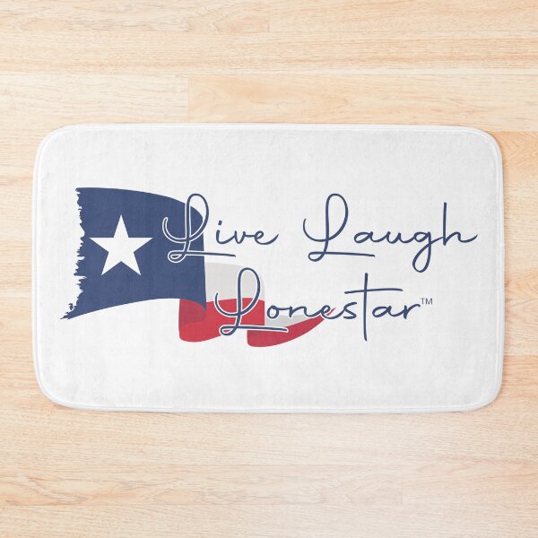Item preview, Live Laugh Lonestar (TM) Texas Flag Banner Blue designed and sold by Live Laugh Lonestar.