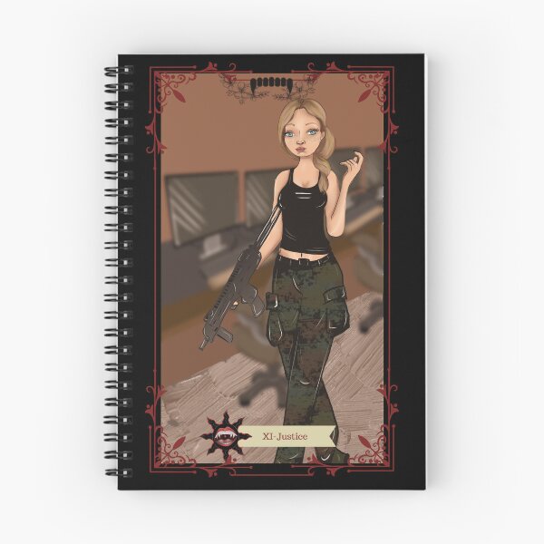 Item preview, tarot card (11_Justice) designed and sold by gazrgaley.