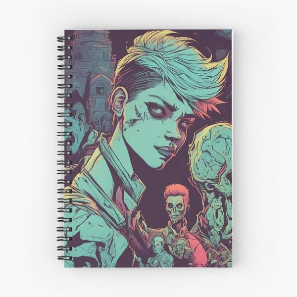 Item preview, Luminous Frights: Neon's Haunting Dance on Halloween Night designed and sold by The-Library.