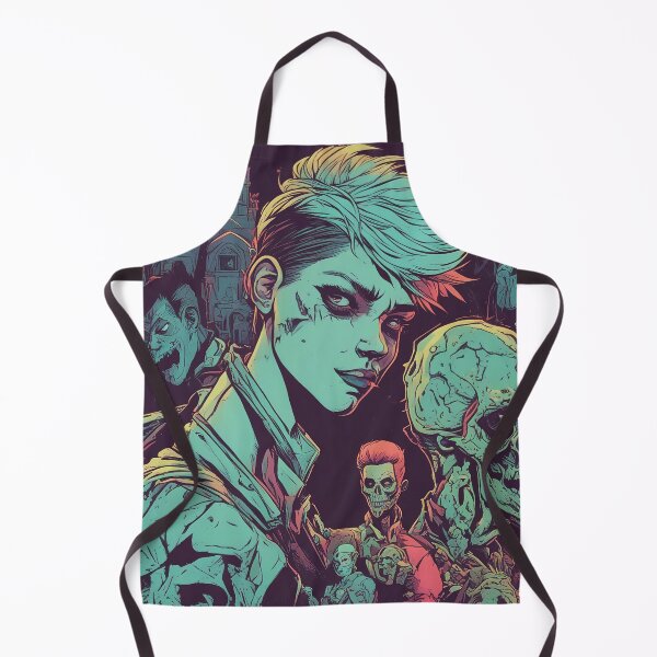 Item preview, Luminous Frights: Neon's Haunting Dance on Halloween Night designed and sold by The-Library.