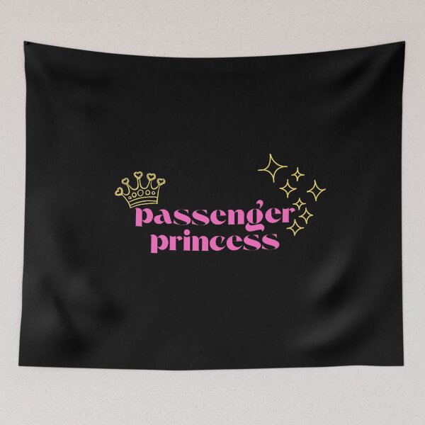 Item preview, passenger princess with queen crown  | colorful cute pink passenger queen designed and sold by Happiness-pills.
