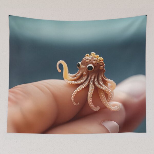 Item preview, Micro Octopus, animal, kids, children, mini, nature, cool designed and sold by Cyber Kids.