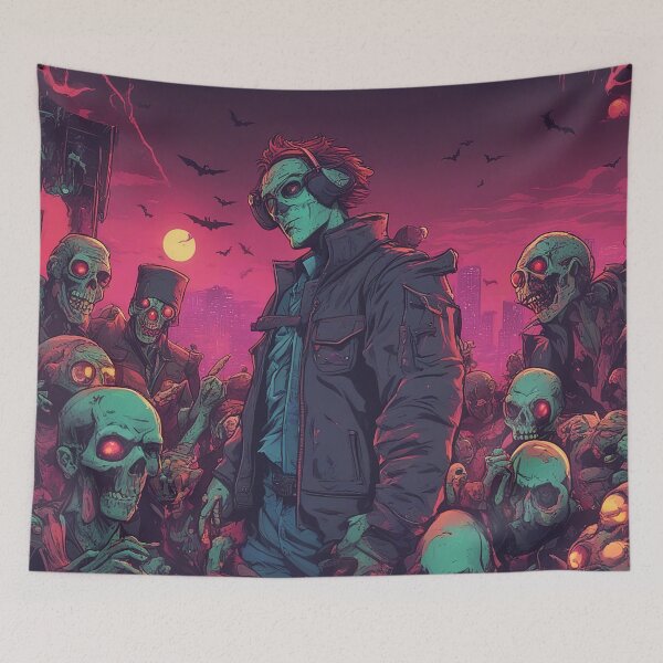 Item preview, Bright Horrors: A Neon-Infused Journey Through Halloween’s Shadows designed and sold by The-Library.