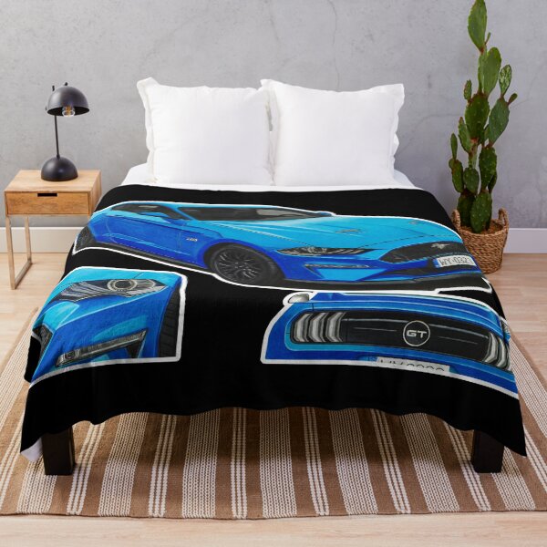 Item preview, Blue Modern Super Car (USA) designed and sold by SylwiaCarArt.